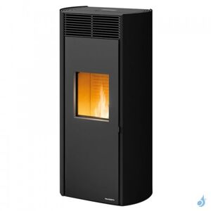 Poele a granules canalisable Palazzetti Ecofire Clelia 9 Pro 2 Puissance 9kW Sortie Fumee Posterieure