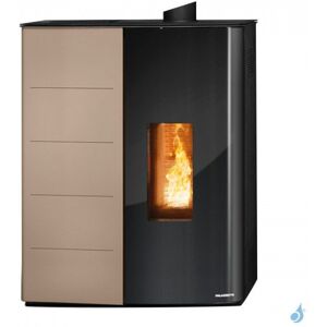 Poele a granules etanche Palazzetti Ecofire Twiggy 10 Puissance 10kW Sortie Coaxiale Superieure