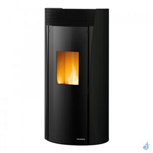 Poele a granules canalisable Palazzetti Ecofire Vivienne 9 Pro 2 Puissance 9.3kW Sortie Fumee Posterieure