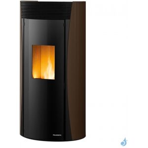 Poele a granules etanche Palazzetti Ecofire Vivienne 13 Puissance 13kW Sortie Fumee Posterieure