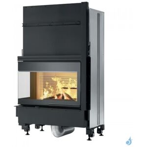 Cheminee a bois Palazzetti Ecomonoblocco WT 86 Angolo Puissance 12.4kW A+