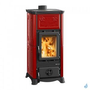 La Nordica Extraflame Poele a bois La Nordica Emiliana Puissance 6.5kW Sortie Fumee Superieure