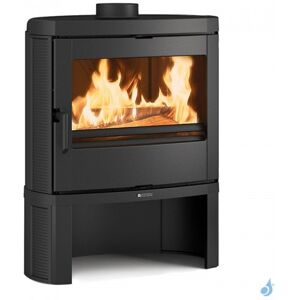 La Nordica Extraflame Poele a bois La Nordica Jennifer 2.0 Puissance 7.7kW Sortie Fumee Superieure