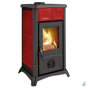 La Nordica Extraflame Poele a bois La Nordica Gemma Puissance 6kW Sortie Fumee Superieure