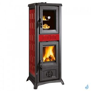 La Nordica Extraflame Poele a bois La Nordica Gemma Forno Puissance 7.2kW Sortie Fumee Superieure