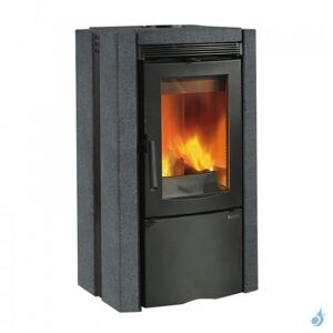 La Nordica Extraflame Poele a bois La Nordica Ester BII Puissance 7.5kW Sortie Fumee Superieure