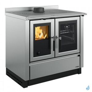 La Nordica Extraflame Cuisiniere a bois encastrable La Nordica Venezia Puissance 8.3kW Sortie Fumee Superieure ou Posterieure