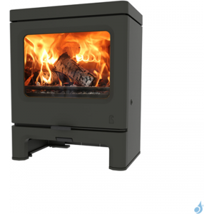 Poele a bois Charnwood Skye 7 sur socle bas Puissance 7kW