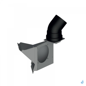 Cadel Kit conduit d'aération Cadel pour poêle à granulés Frame3