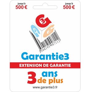 GARANTIE3 MONTANT DE L'INDEMNITE' € 500