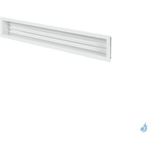 Grille de coffrage a lamelles KEMP Soho Raccourcie Blanc ou Noir L.740 H.130 P.65 mm