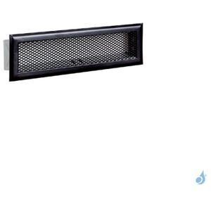 Grille pour decompression faux plafond KEMP Blanc ou Noir 195 x 60 mm