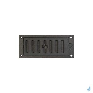 Condizionati Grille interieure obturale en fonte 185 x 75 mm pour arrivee d'air