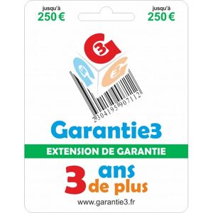 GARANTIE3 MONTANT DE L'INDEMNITE' € 250