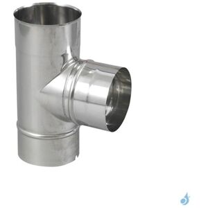 Te EQ 90° TEN Inox 304 Ø80 a Ø200