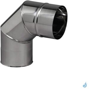 Coude a secteur 90° TEN Inox 304 Ø125 a Ø200