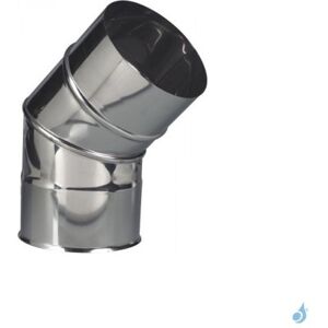 Coude a secteur 45° TEN Inox 304 Ø125 a Ø250