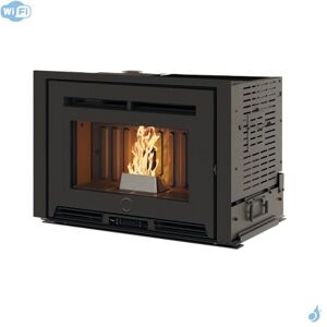 EK 63 Insert à granulés EK63 Pellek80 Puissance 8.3kW Sortie Ø 8cm Supérieure Mâle