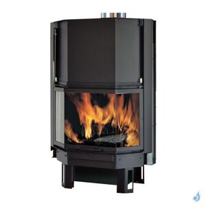 EK 63 Foyer à bois canalisable EK63 Firek 3 Puissance 15.2kW Sortie Ø 20cm