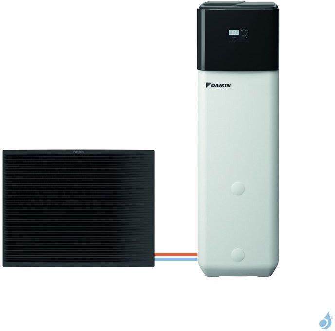 Daikin Pompe à chaleur DAIKIN Altherma 3 H HT ECH2O 3Ph haute température gaz R-32 taille 18 EPRA18DW1 + ETSXB16P30D 12kW 300L A+++