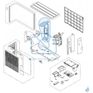 FUJITSU Support Moteur pour groupe extérieur Atlantic Fujitsu AOYG14KMCC Réf. 897562