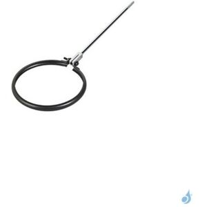 Collier fixe TEN ÉMAIL 0.6mm Noir Mat Tige de 25 cm Ø125 ou Ø150 mm