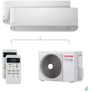 Climatisation bi-split Toshiba Seiya 5.2kW taille 07 + 10 - RAS-B07/10J2KVG-E + RAS-3M18U2AVG-E