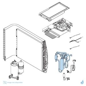 Vanne 4 Voies pour unite exterieure Atlantic Fujitsu Ref. 897200