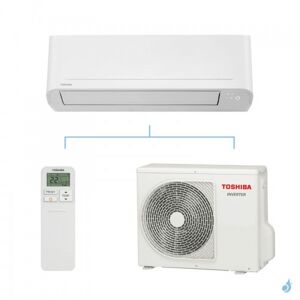 Climatisation Mono split TOSHIBA Yukai 2.5kW RAS-B10E2KVG-E + RAS-10E2AVG-E Mural PAC reversible et silencieuse