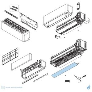 Volet pour climatisation Atlantic Fujitsu KMCC Ref. 892500
