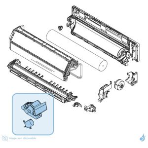 Ensemble Support Moteur pour climatisation Atlantic Fujitsu KMCC Ref. 896620