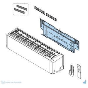 Support Mural pour climatisation Atlantic Fujitsu ASYG18-24KMTB Ref. 897888