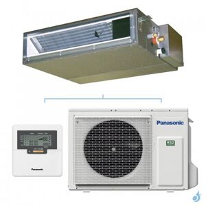 Climatiseur PANASONIC gainable Basse Pression Statique 6.0kW CS-Z60UD3EAW + CU-Z60UBEA PAC air-air Inverter Compact Silencieuse