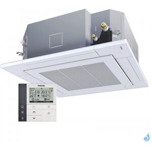 Climatisation cassette Toshiba RAS-M10U2MUVG-E 2.5kW Multi Split Inverter Cassette 4 voies 60x60 taille 10 PAC air-air