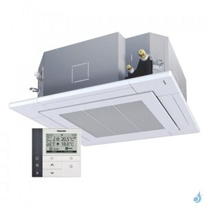 Climatisation cassette Toshiba RAS-M13U2MUVG-E 3.5kW Multi Split Inverter Cassette 4 voies 60x60 taille 13 PAC air-air