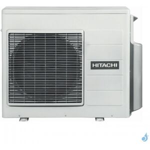 Groupe exterieur Hitachi RAM-53NP2E 5.3kW Multi-splits 2 sorties Inverter Reversible Gaz R32