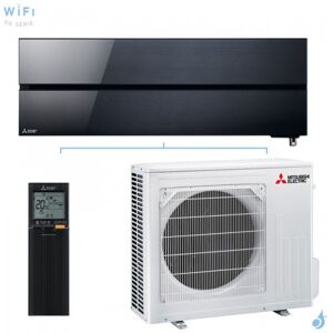 Mitsubishi Electric Climatiseur Mono split MITSUBISHI MSZ-LN50VG2B + MUZ-LN50VG2 5.0kW MSZ-LN Noir WiFi PAC Inverter Design de Luxe Silencieuse