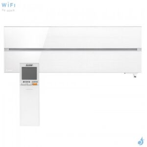 Mitsubishi Electric Climatiseur mural MITSUBISHI Design De Luxe MSZ-LN25VG2V 2.5kW Blanc Perle WiFi Mural Multi Split Inverter Reversible