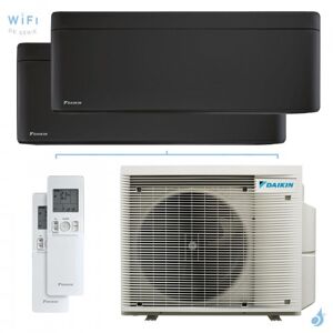 Climatisation bi-split DAIKIN Stylish 2MXM50A(9) FTXA-BB 5kW tailles 2 + 2.5 Noir FTXA20BB + FTXA25BB