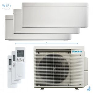 Climatiseur tri split DAIKIN Stylish 3MXM40A9 FTXA-AW 4kW tailles 15 + 20 + 25 Blanc CTXA15AW + FTXA20AW + FTXA25AW