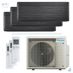 Climatiseur tri split DAIKIN Stylish 3MXM52A9 FTXA-BT 5.2kW tailles 15 + 15 + 25 Bois CTXA15BT + CTXA15BT + FTXA25BT