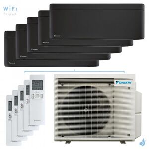 Penta split DAIKIN Stylish 5MXM90A9 FTXA-BB 9kW tailles 15 + 15 + 20 + 20 + 20 Noir CTXA15BB (x2) + FTXA20BB (x3)