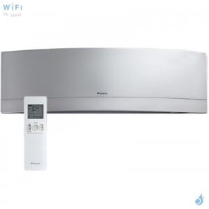 Climatiseur mural Daikin Emura 2 Argent 2.4kW FTXJ25MS WiFi Mural Multi Split Inverter Reversible FTXJ-MS