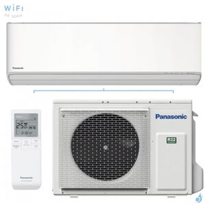 Climatiseur PANASONIC Etherea Blanc Mat 5.0kW CS-Z50ZKEW + CU-Z50ZKE Mono split WiFi Mural Inverter PAC air-air Confort