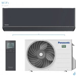 Climatiseur PANASONIC Etherea Gris Graphite 3.5kW CS-XZ35ZKEW-H + CU-Z35ZKE Mono split WiFi Mural Inverter PAC air-air Confort