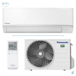 Climatiseur PANASONIC CS-TZ20ZKEW + CU-TZ20ZKE 2.0kW Serie TZ Compact WiFi PAC air-air Inverter Reversible Silencieuse