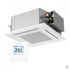 Climatiseur Panasonic Cassette 4 voies 60x60 S-M20PY3E 2.0kW Multi Split Livre avec commande filaire CZ-RTC6W et facade