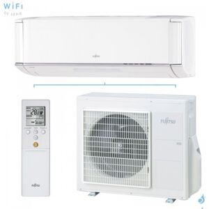 Climatisation mono split FUJITSU Nocria X 2.5kW ASYG09KXCA + AOYG09KXCA WiFi PAC Serie KX Mural reversible silencieux