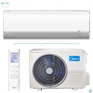 Climatiseur Mono split Midea BREEZELESS 26(09)N8H 2.64kW WiFi Mural Inverter PAC air-air MSFAAU-09HRFN8 + MOB01-09HFN8A