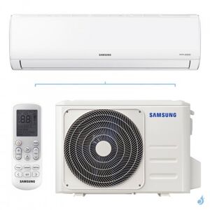 Climatiseur SAMSUNG Mural AR35 7.0kW Mono Split AR24BXHQASINEU + AR24BXHQASIXEU PAC air-air reversible silencieuse